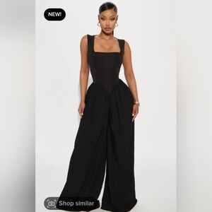 Elegant Black Jumpsuit size small